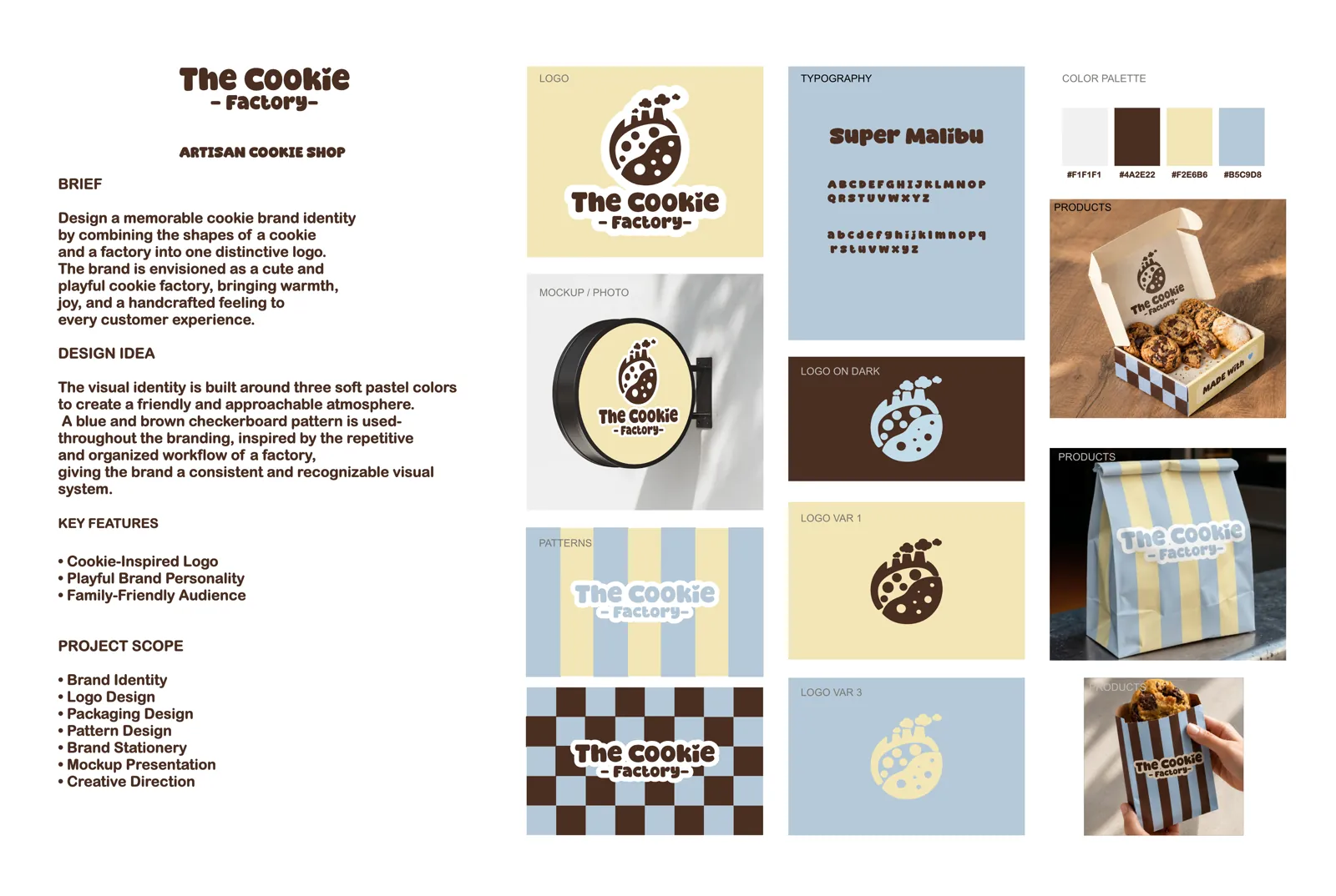 The Cookie Factory — Brand Identity